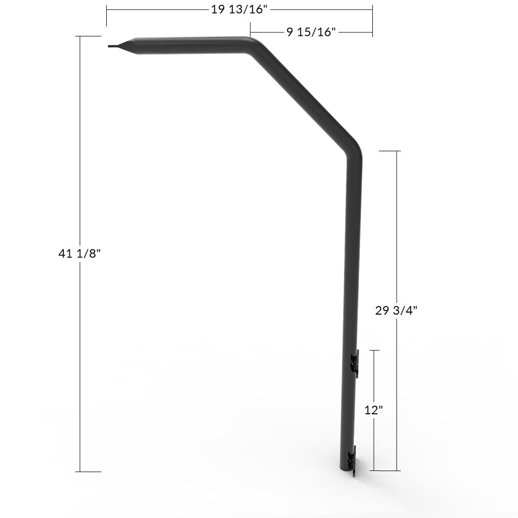 Curved Fence Extender for Dogs