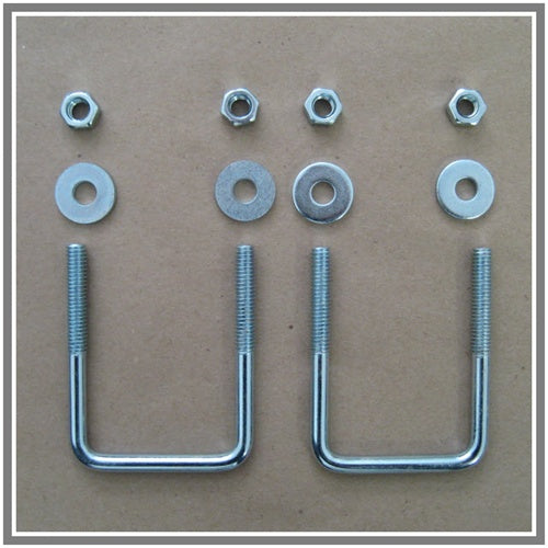 U-Bolt for Square 2" (5cm) Metal Posts (Set of 2)