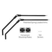 2-Pack Arm Add on to Conversion Fence System
