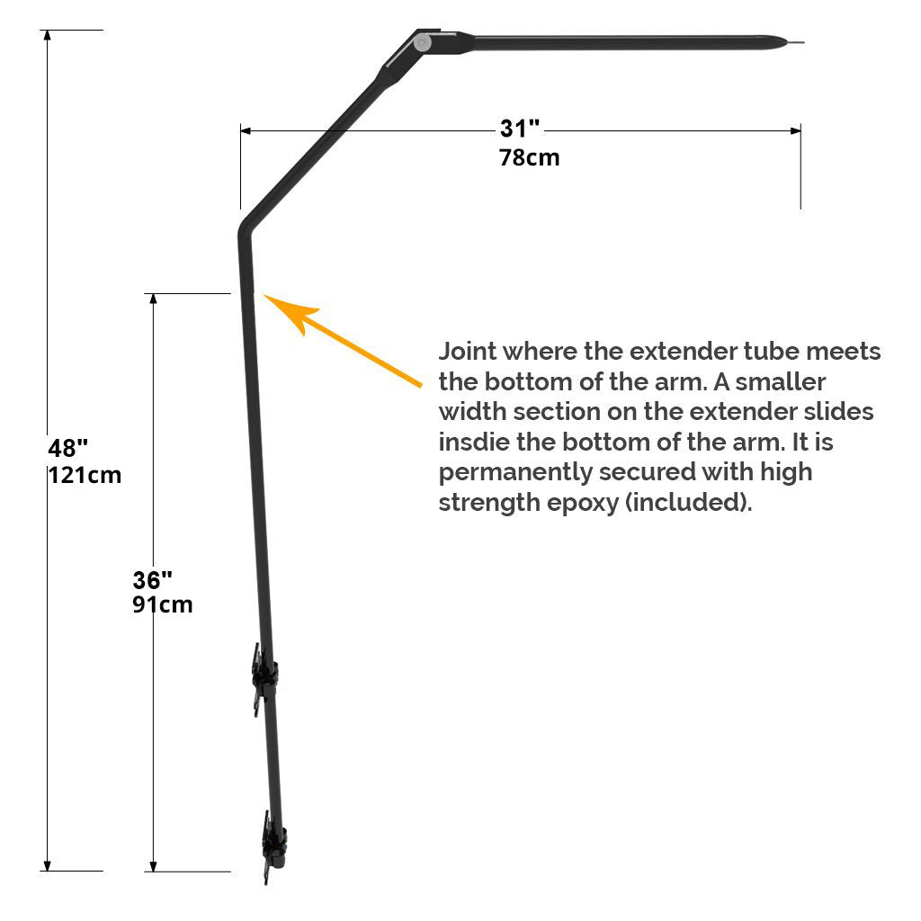 Existing Fence Extended Height Conversion System