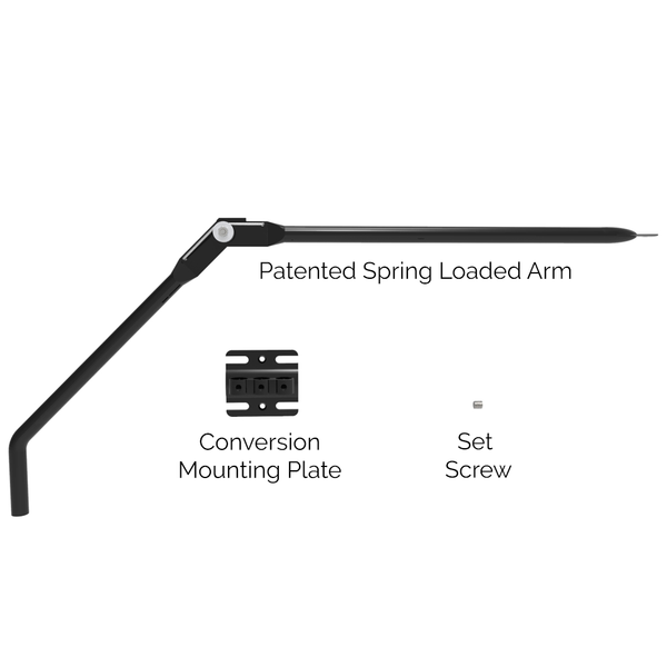 Single Existing Fence Conversion Arm Assembly